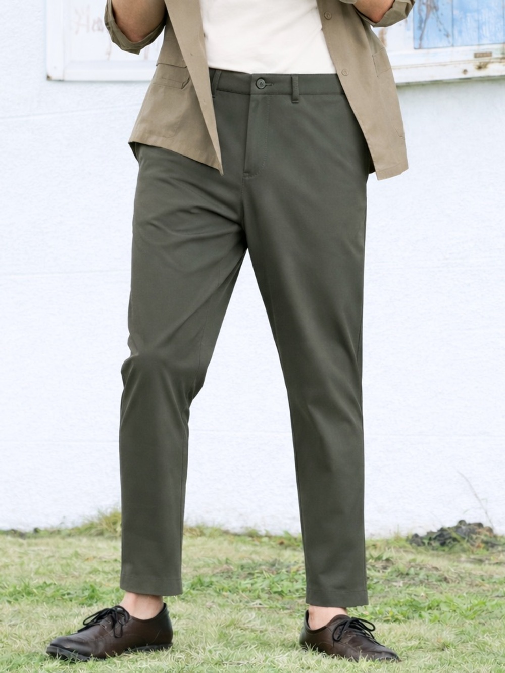 Men's Classic Straight Leg Pants - short inseam (japan)